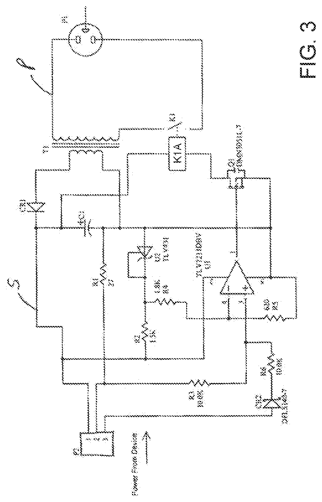 Current sensing circuit disconnect device and method