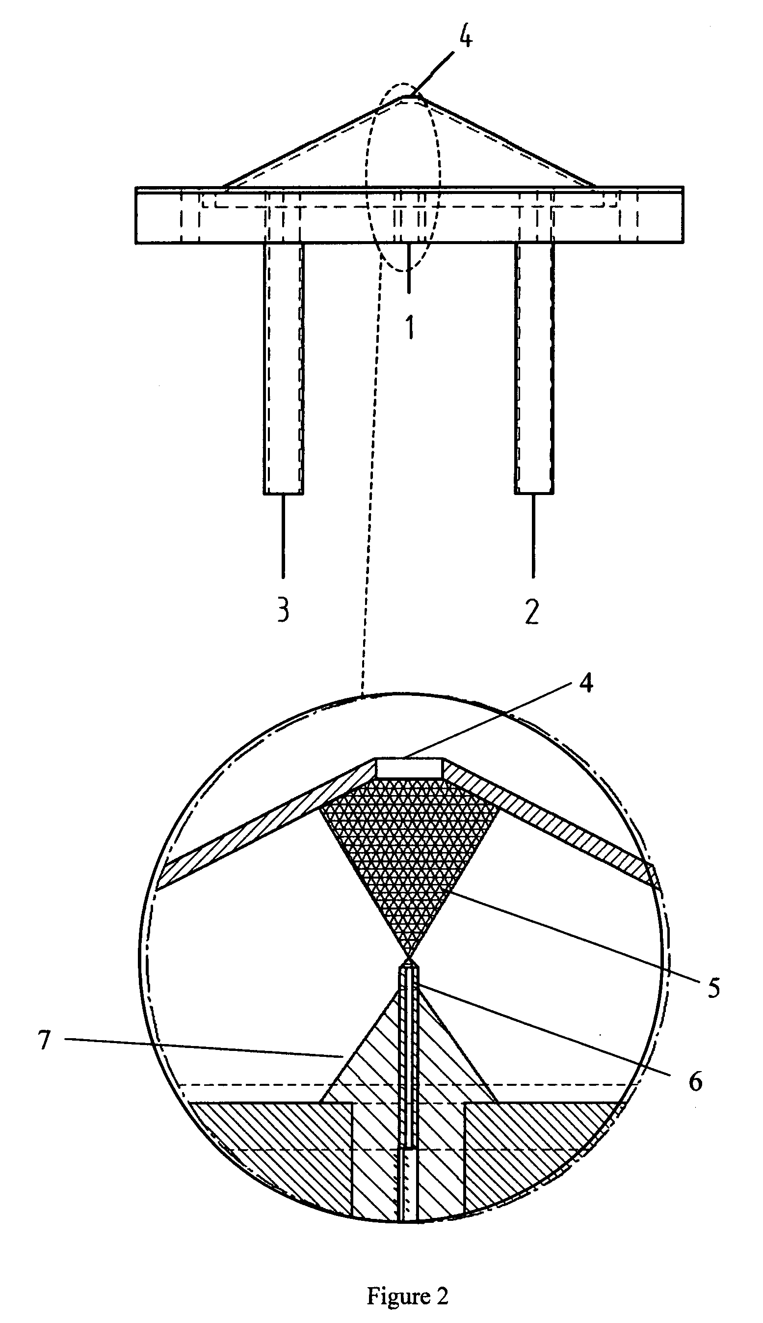 Method for detecting volatile species of high molecular weight