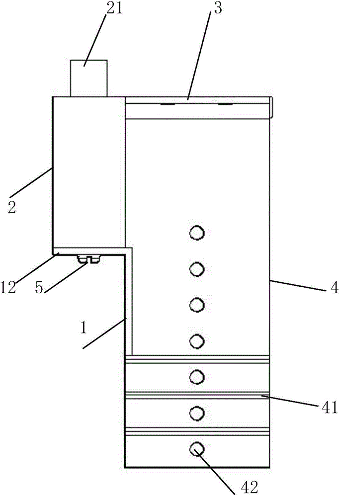 Manufacturing method of internet of things anti-theft guardrail connecting piece provided with tension spring and electronic switch