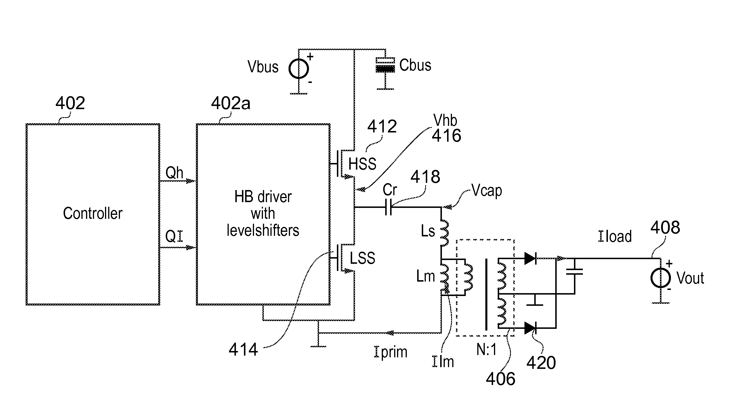 Standby operation of a resonant power converter