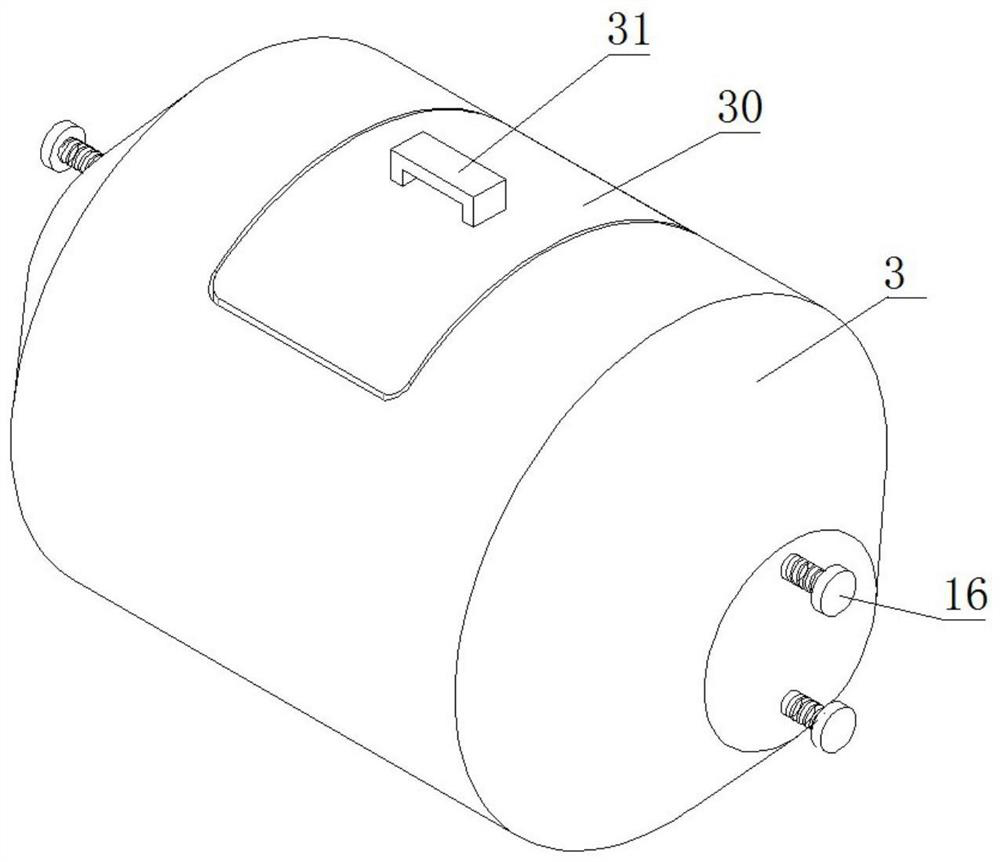 Part ball-milling device for industrial production and using method thereof