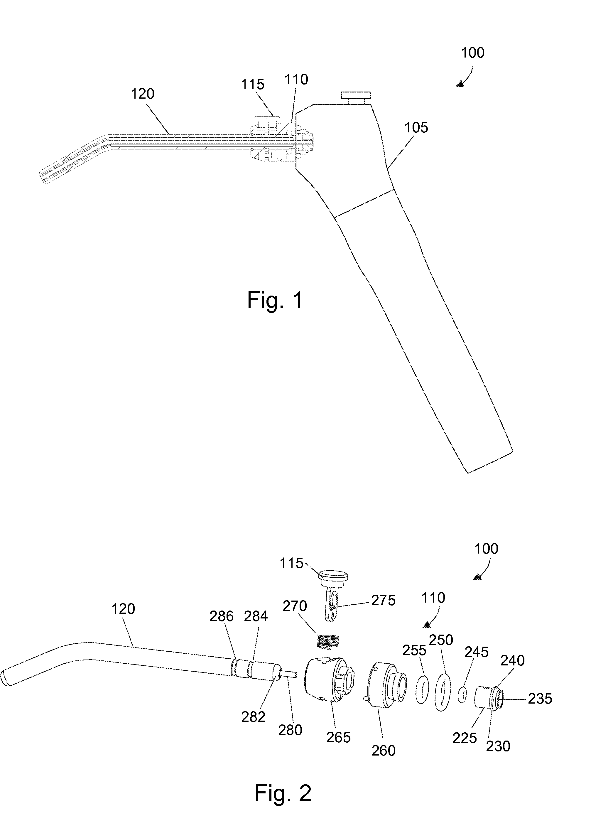 Adapter and tip for an air and water dental syringe device