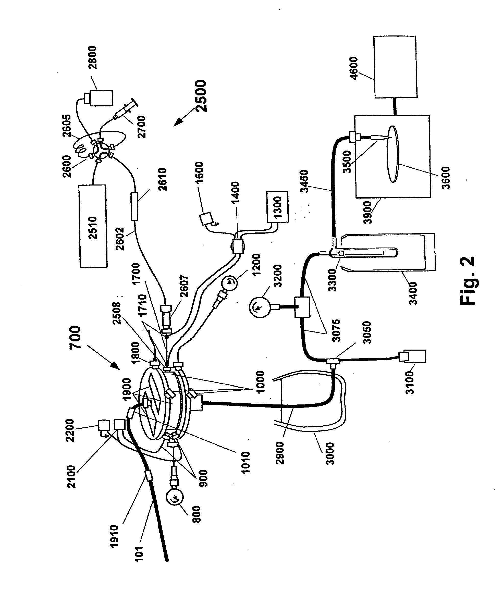 Method and apparatus for desolvating flowing liquid