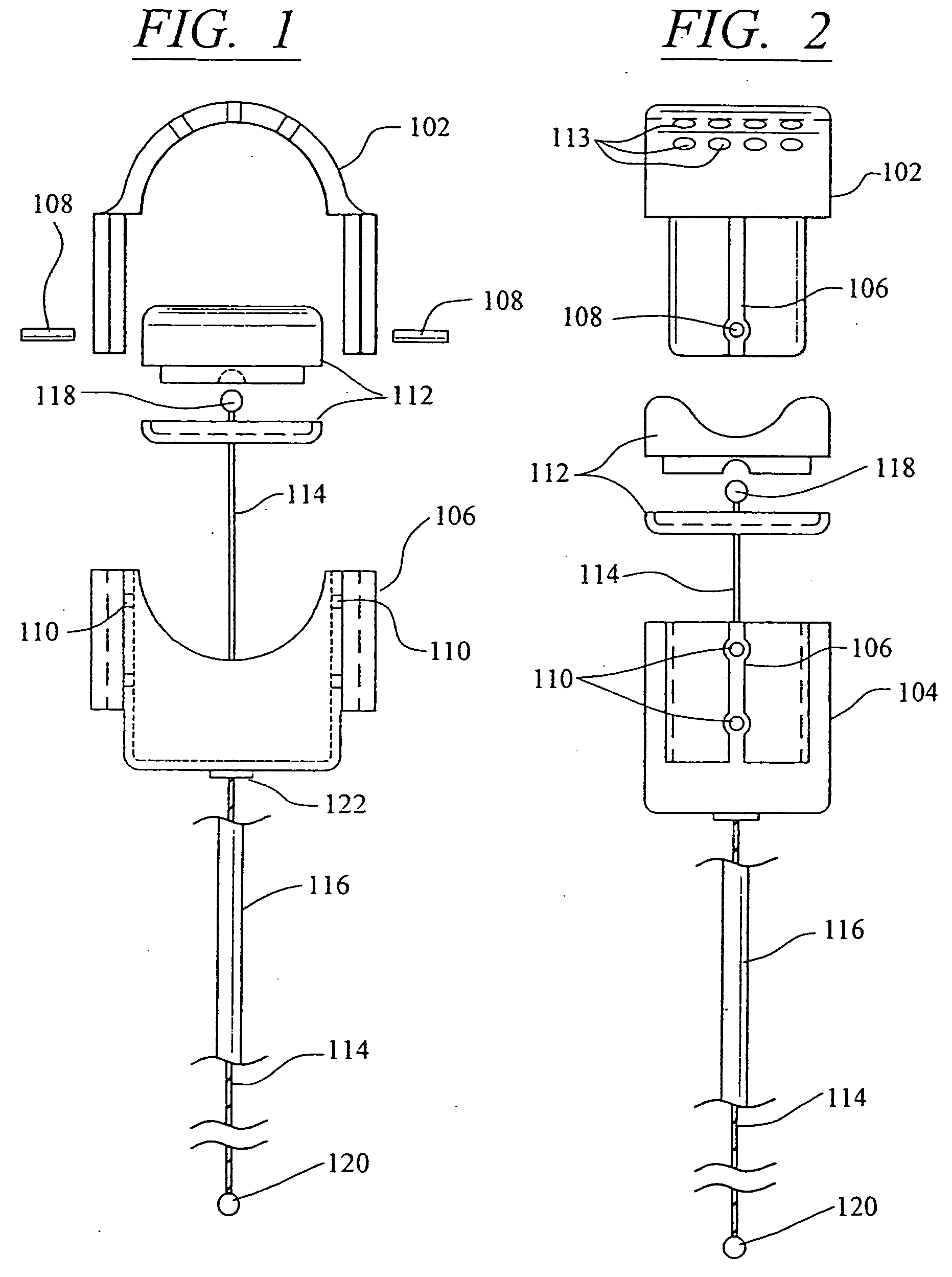 Body fluid flow control method and device