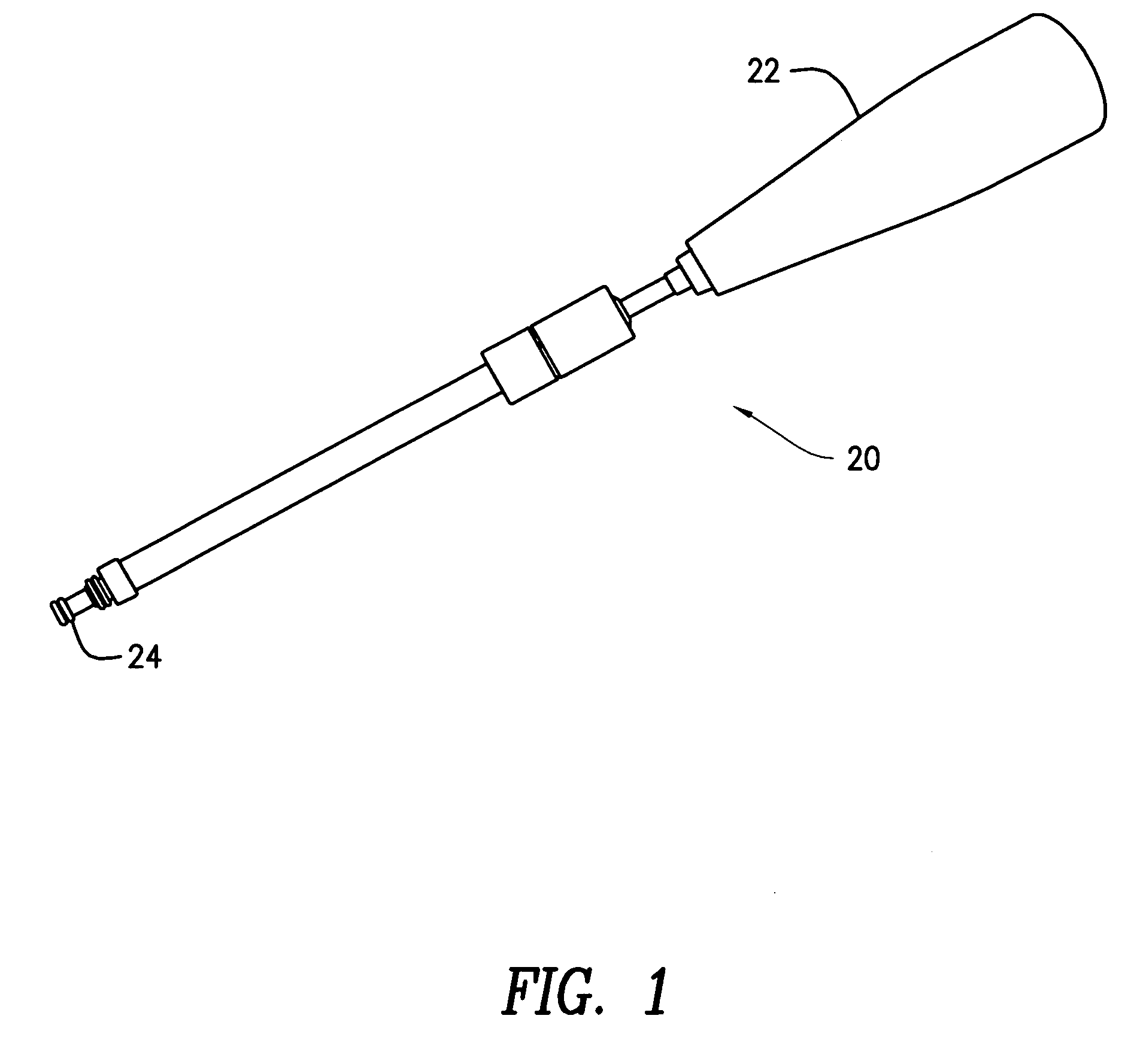 Polyaxial screwdriver for a pedicle screw system