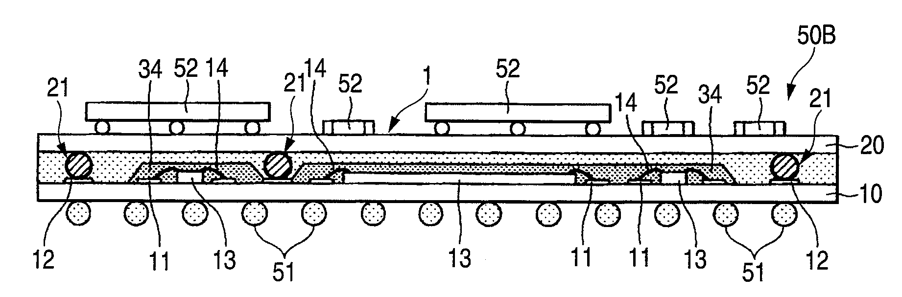 Method of manufacturing chip integrated substrate