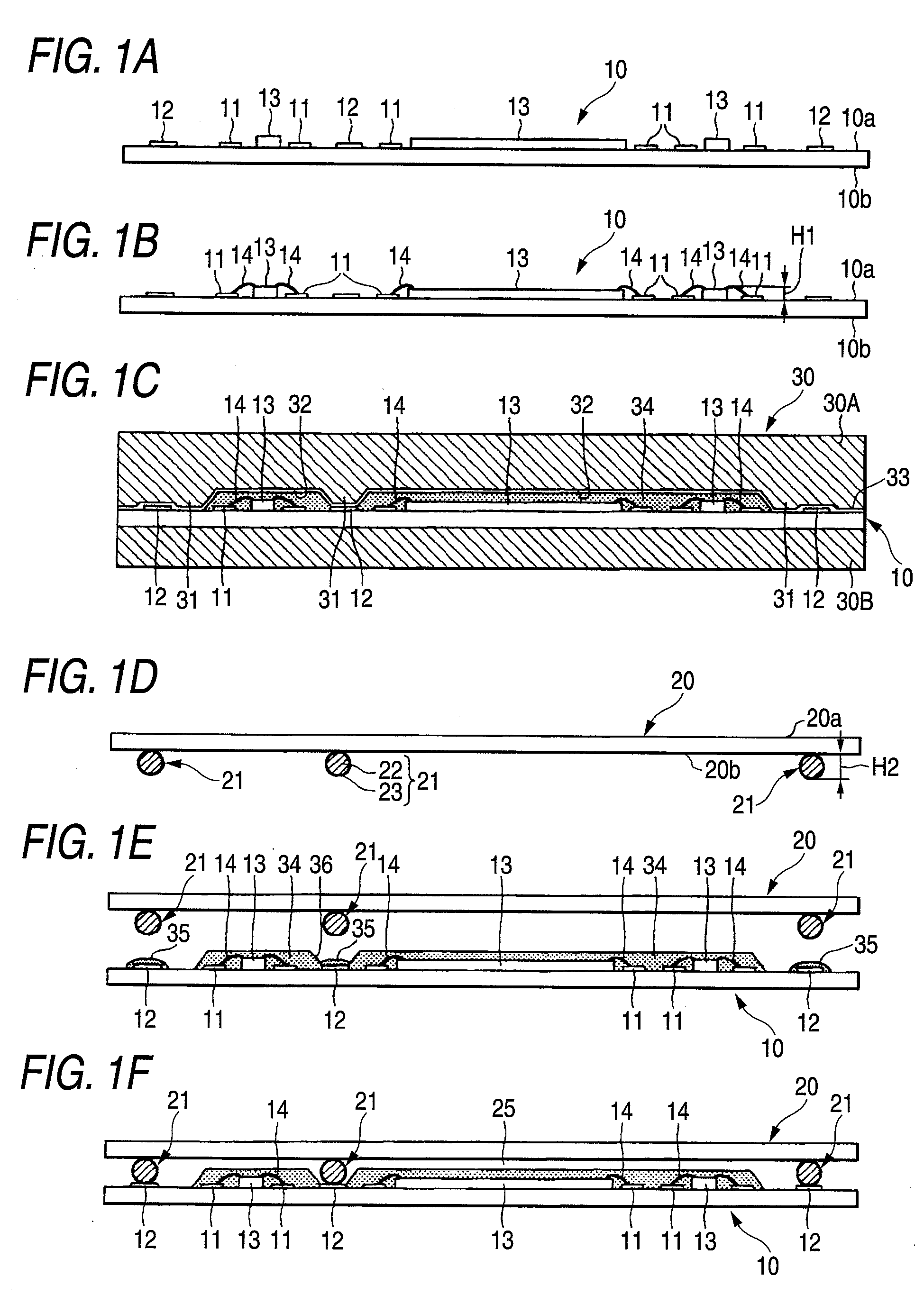 Method of manufacturing chip integrated substrate