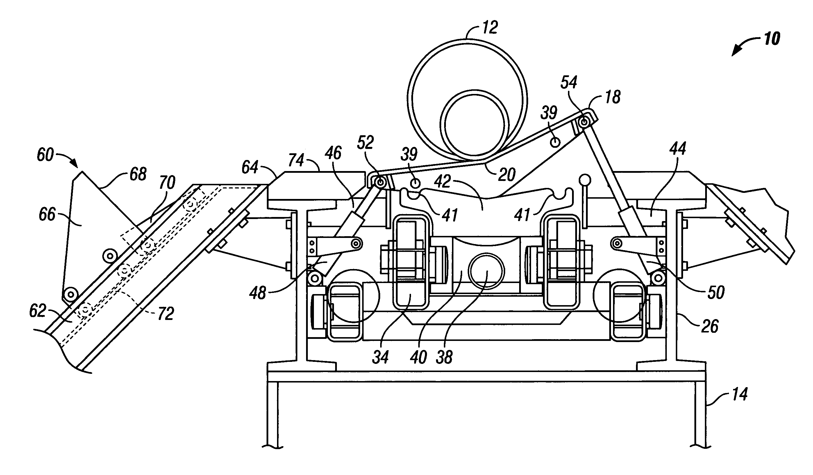 Pick-up and lay-down system and method
