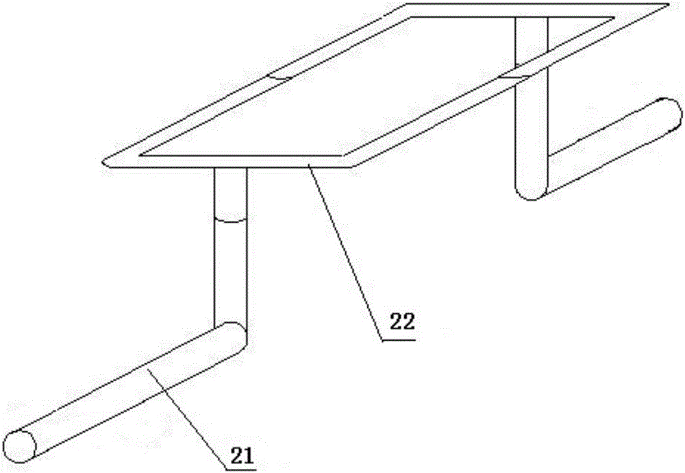 Anti-falling device of electric coil classification shelf