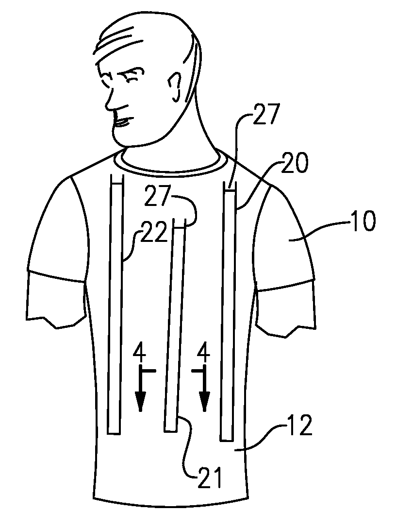 Undergarment for Use with Protective Vest