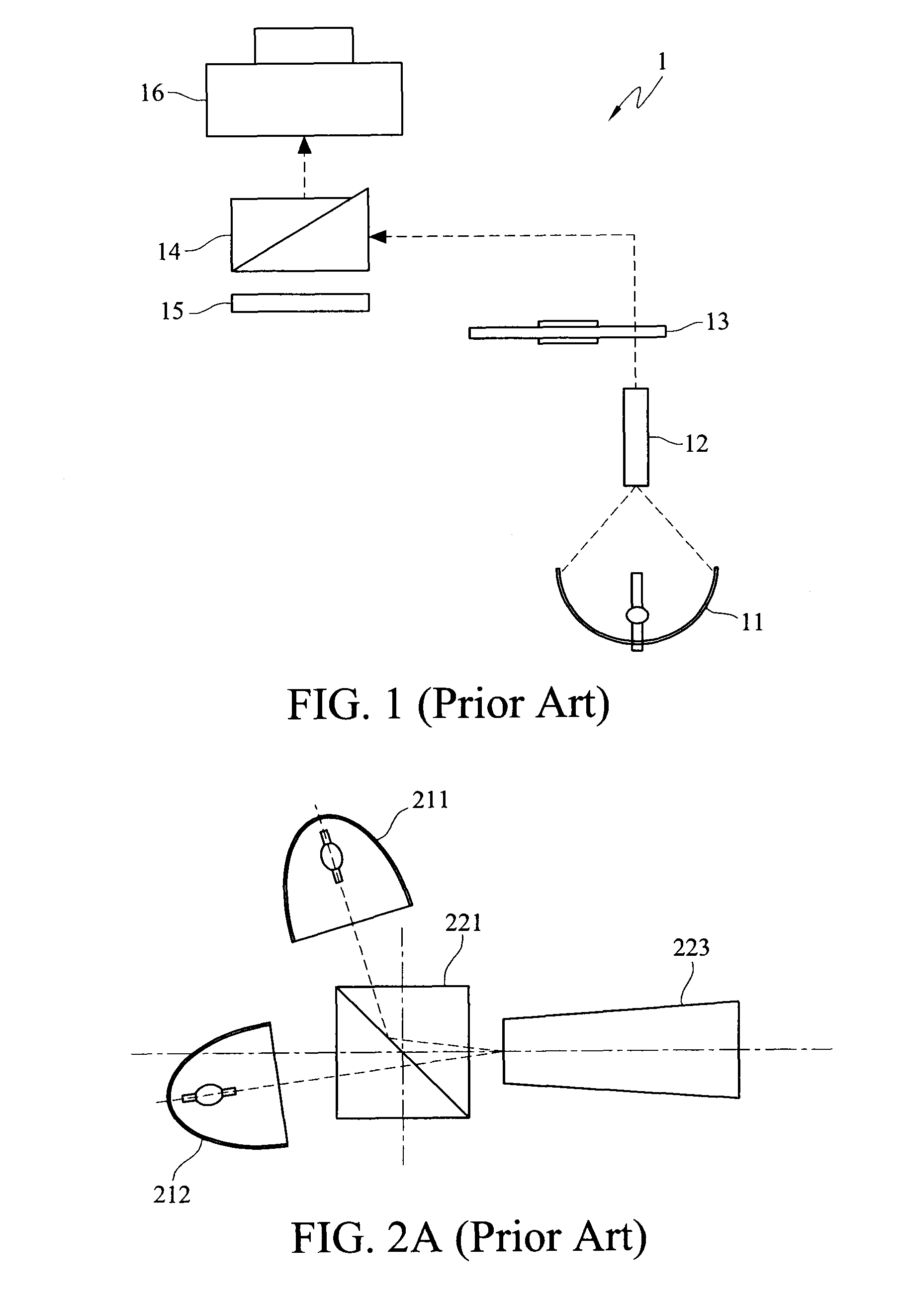 Light integration apparatus for use in a projection device