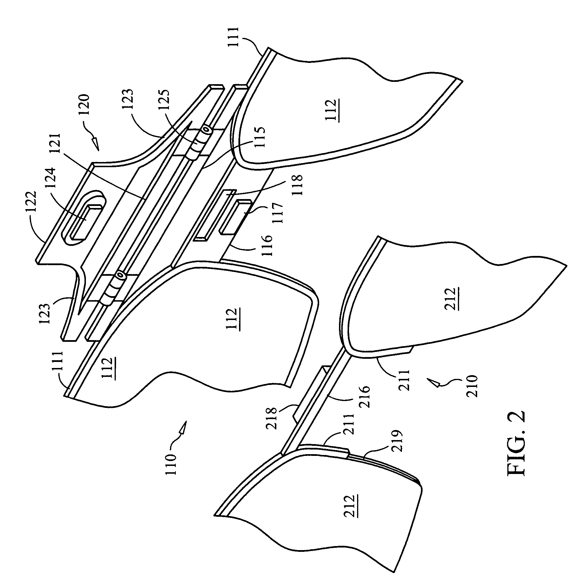 Eyeframe with interchangeable lenspieces held by magnetic closure and interchangeable lens system