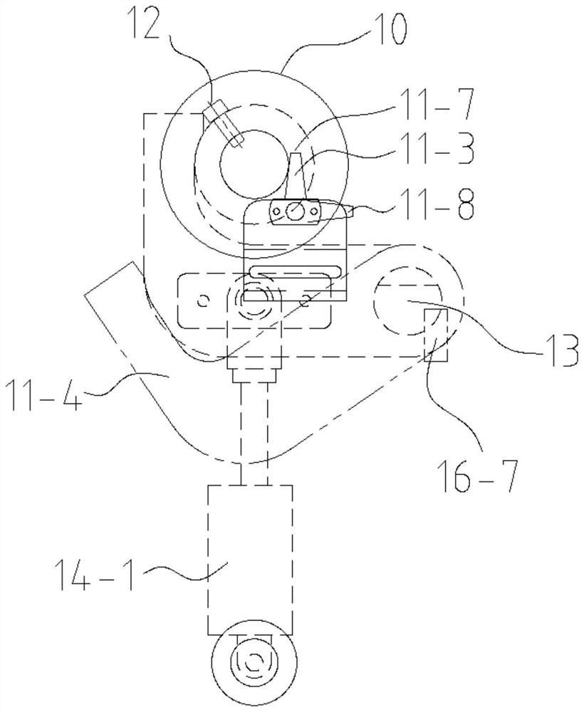 A kind of pulp feeding device and feeding method thereof