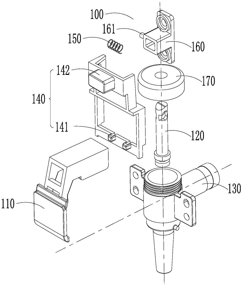 Child-lock structure and water dispenser