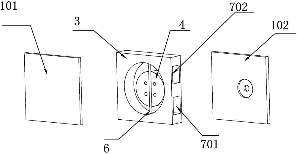 Single-sliding-vane rotary displacement pump