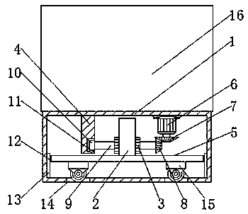 Cloth inspecting machine convenient to move for spinning