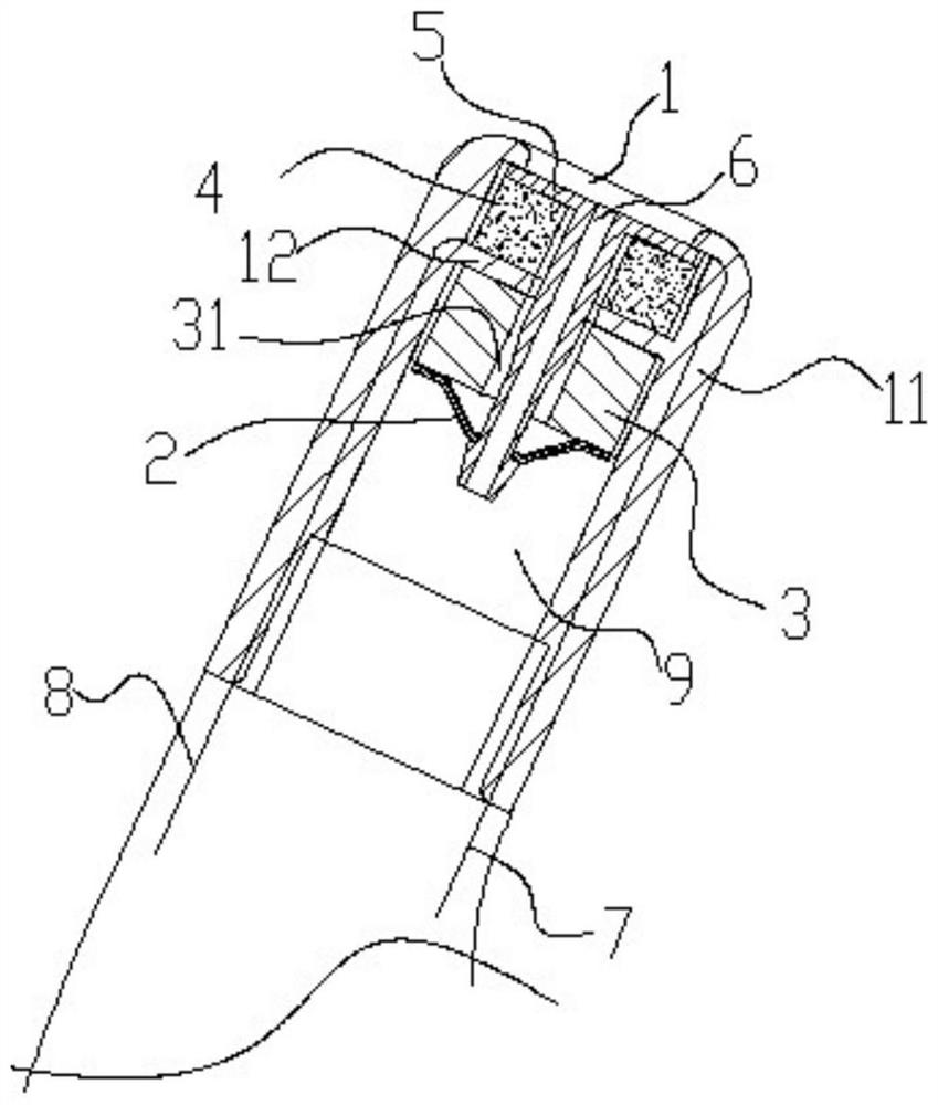 Ultrasonic oral irrigator spray pipe assembly and ultrasonic oral irrigator