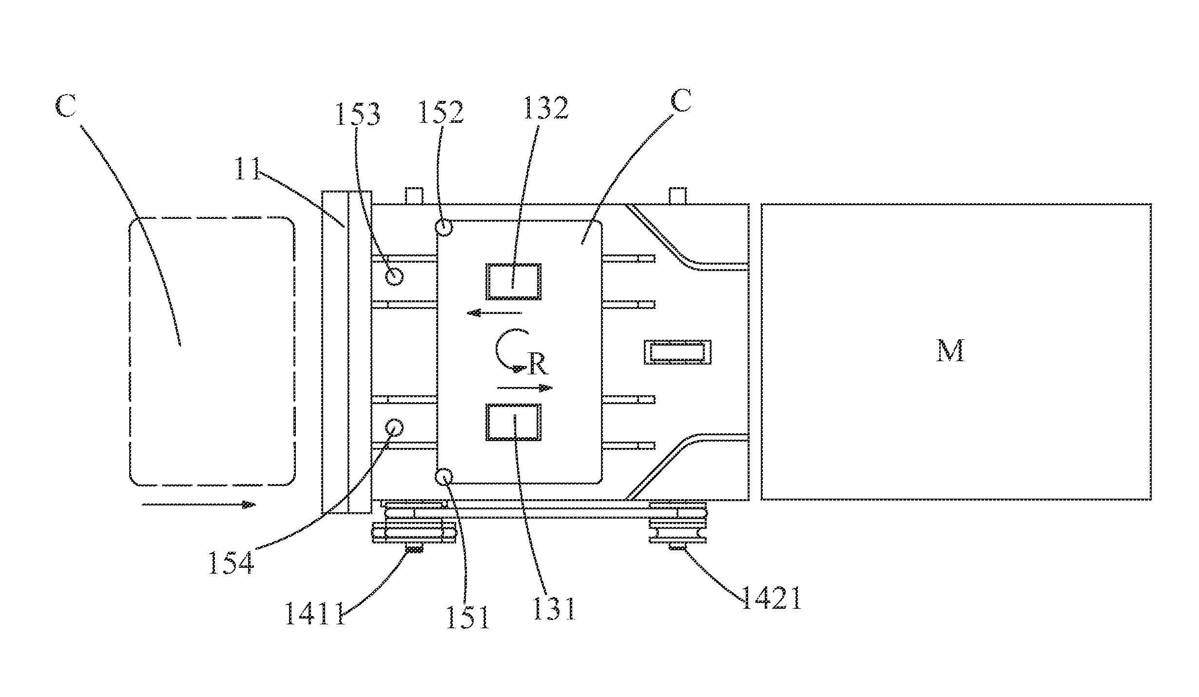 Card information protection device and finance service equipment having the same