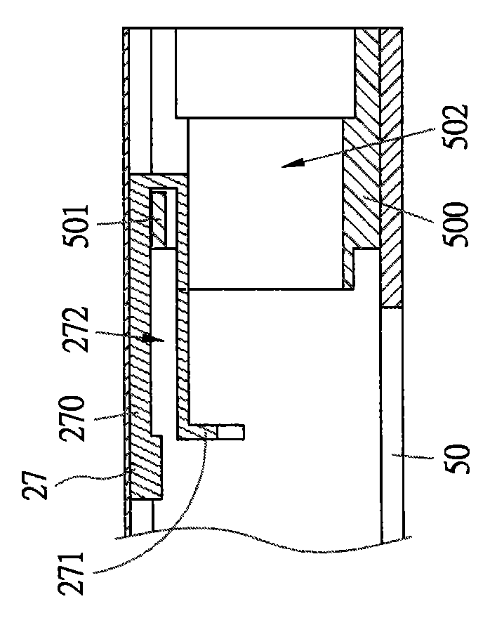 Screw tape locking device and nail tape transmission device therein