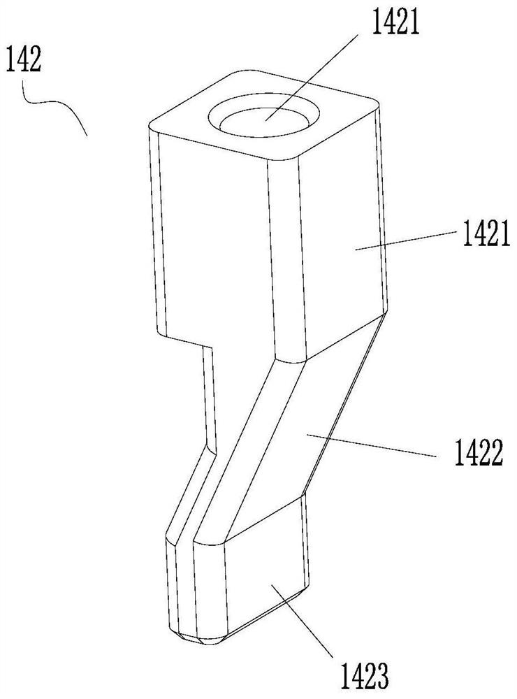 Box spacing adjusting mechanism and LED box assembly