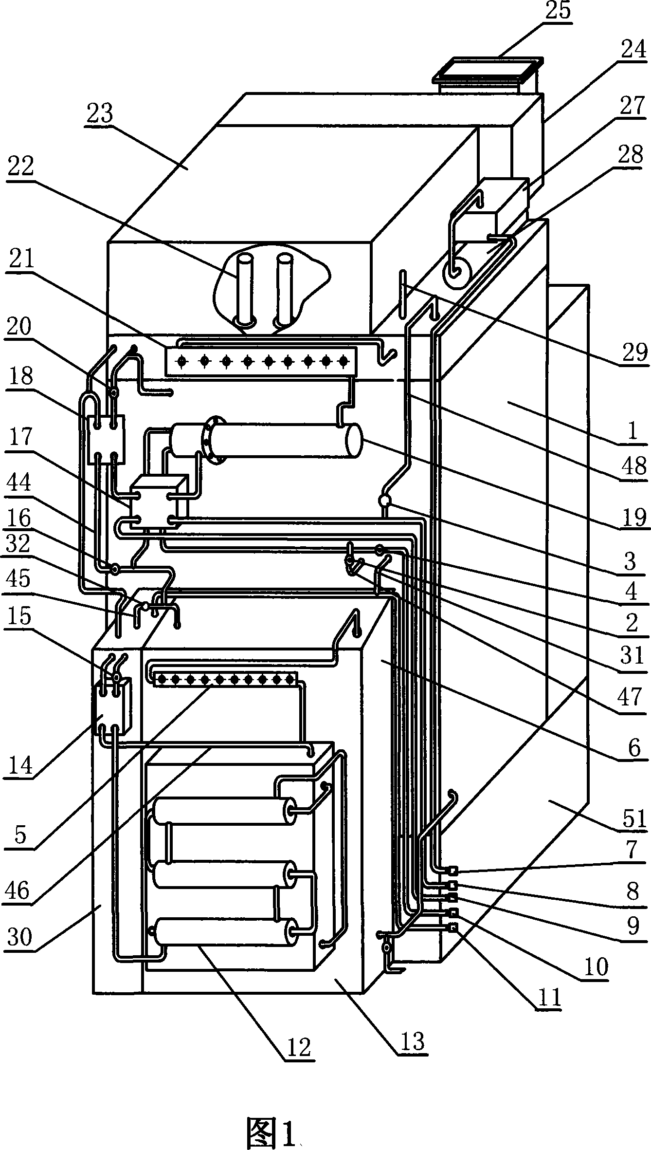 Full-automatic thermal storage electric boiler