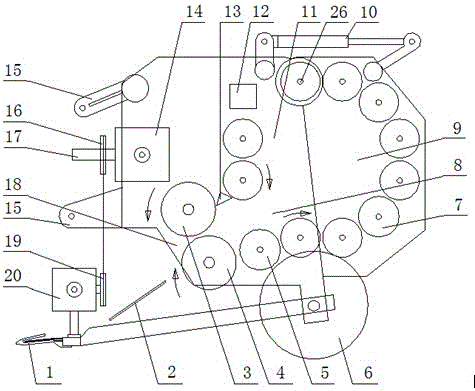 Steel Roller Round Baler