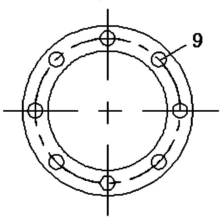 Aerobic biological fluidized bed device combining enriched oxygen aeration and oxygen filling method thereof