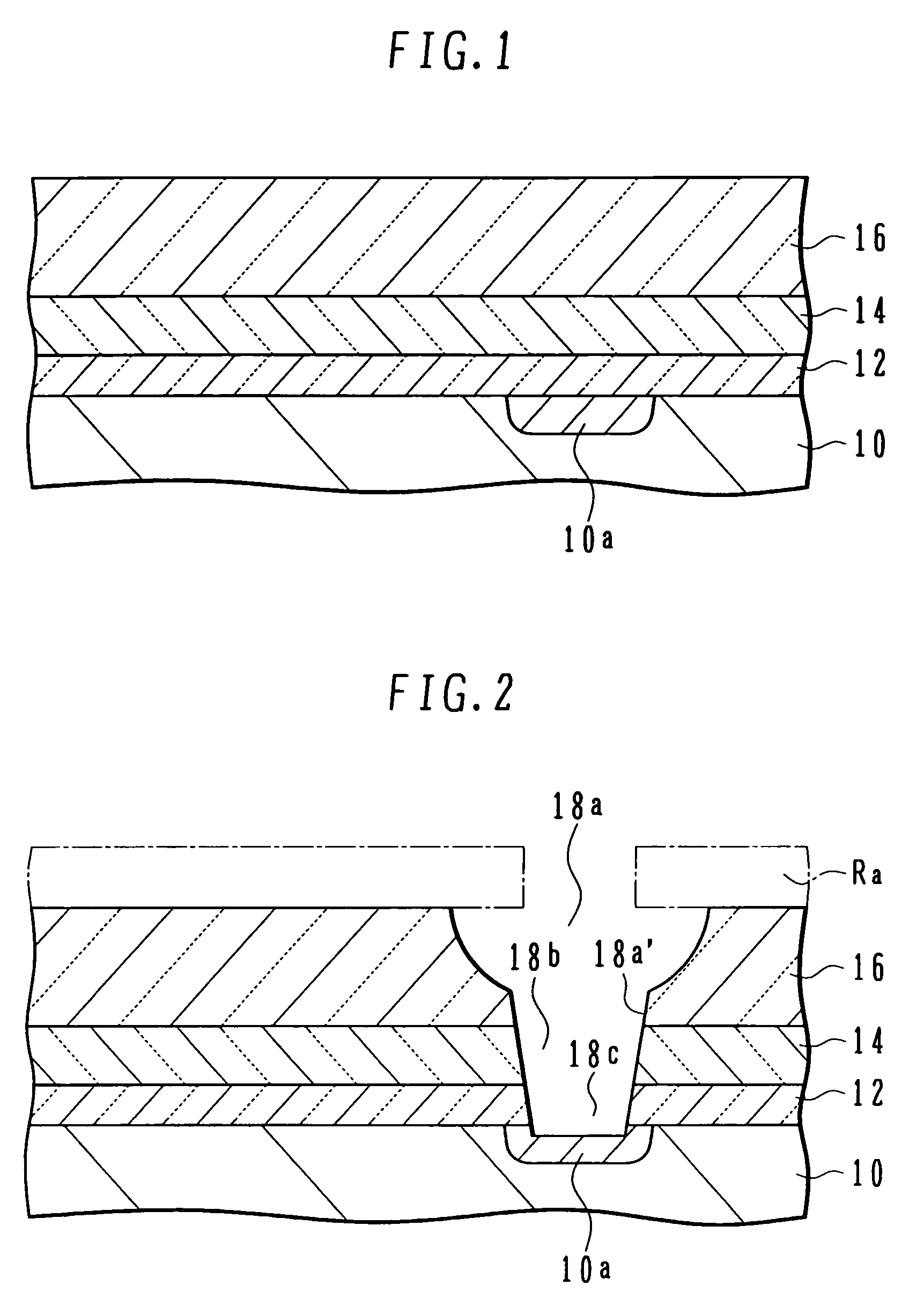 Micro structure with interlock configuration