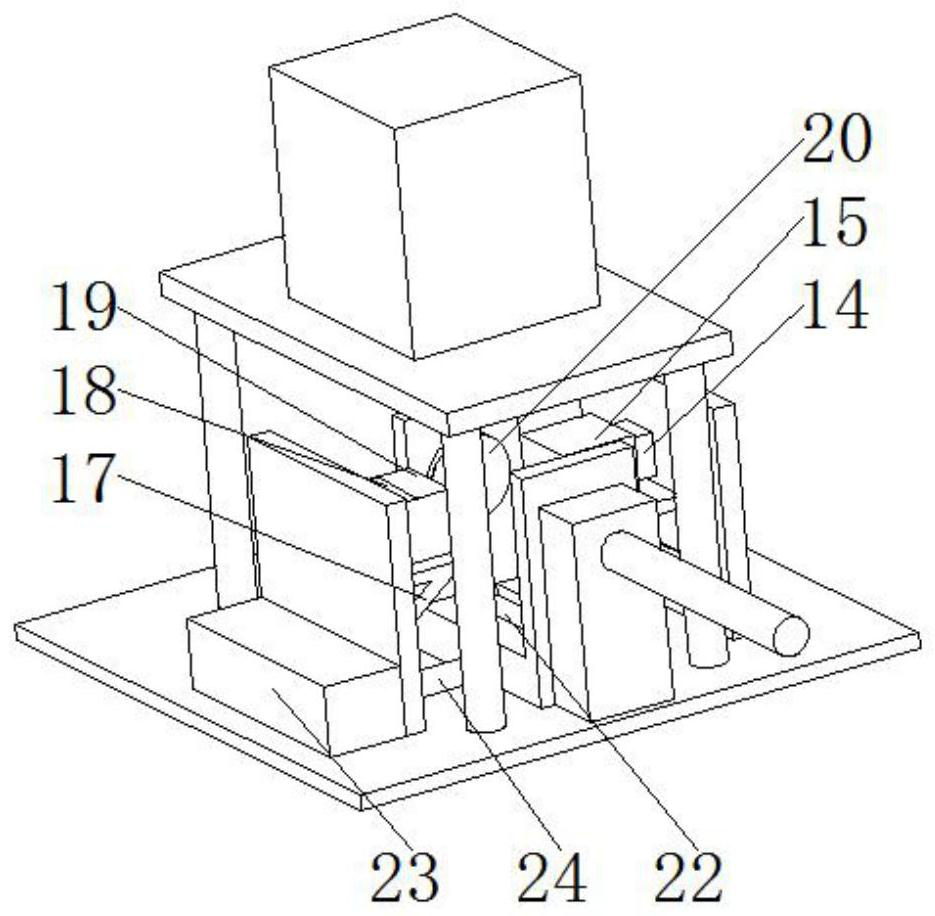 An automatic feeding, drilling, hair planting and flying hair all-in-one machine