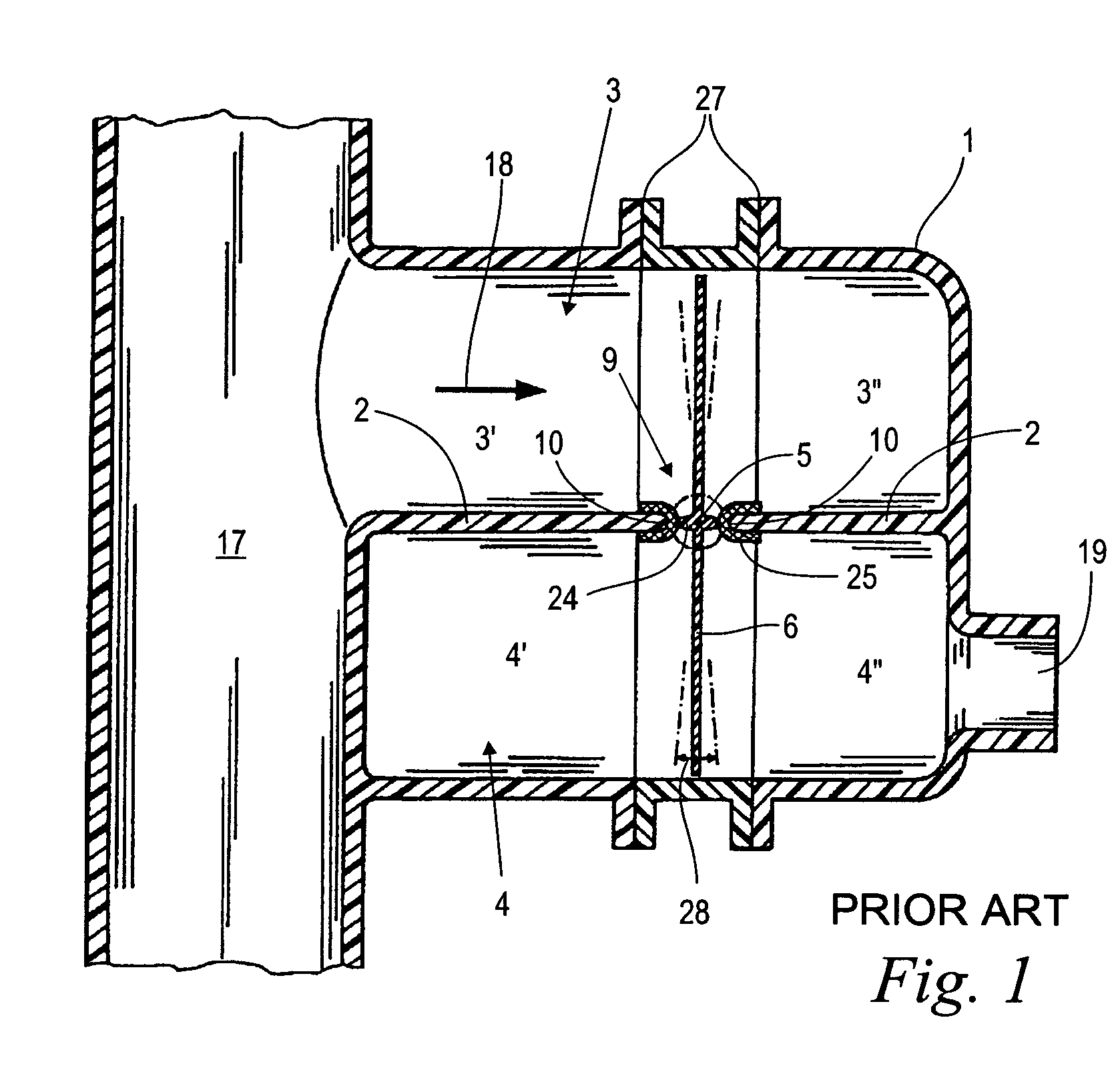 Apparatus for transmitting sound in a motor vehicle