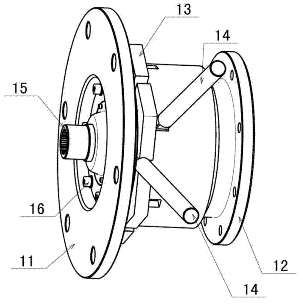 Pneumatic performance comprehensive testing platform of non-tail-rotor reaction torque system of a helicopter