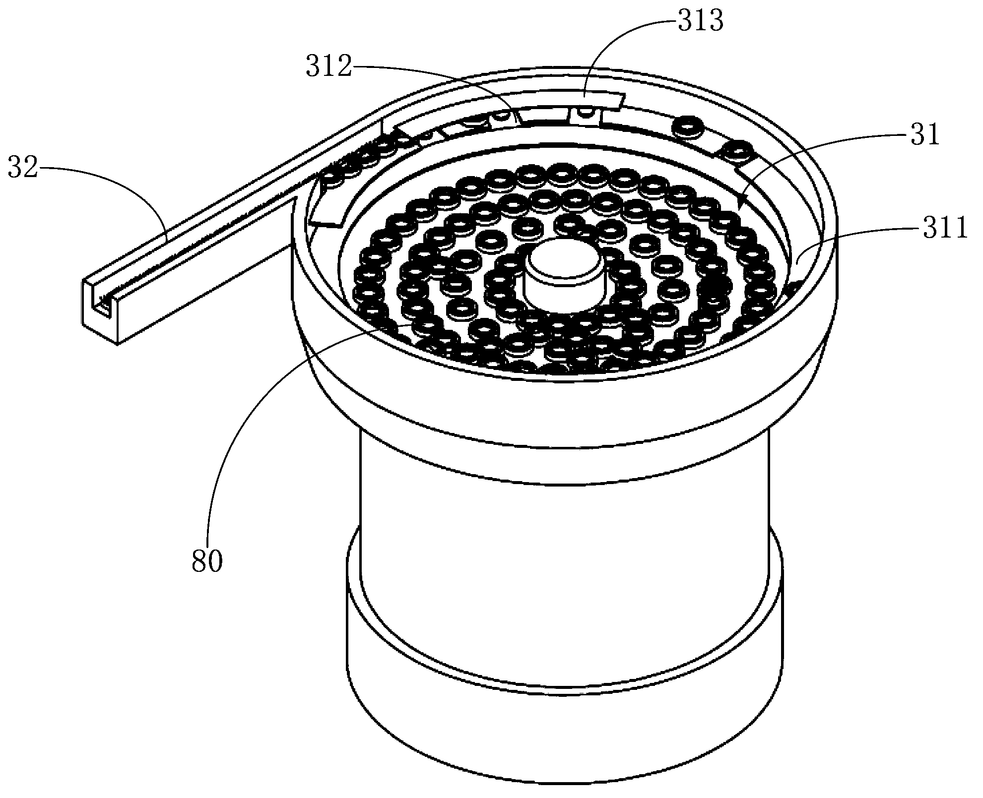 Assembling device and method for bearing sealing sleeves