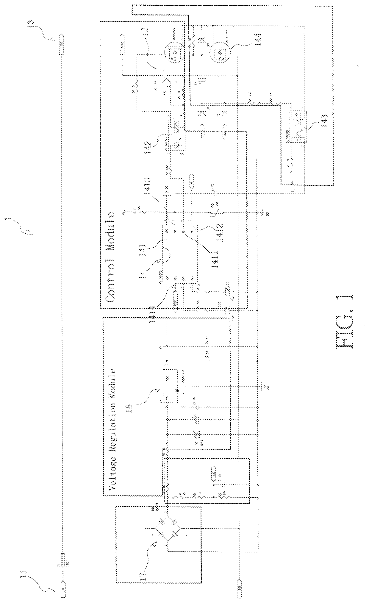 Electronically controlled transformer