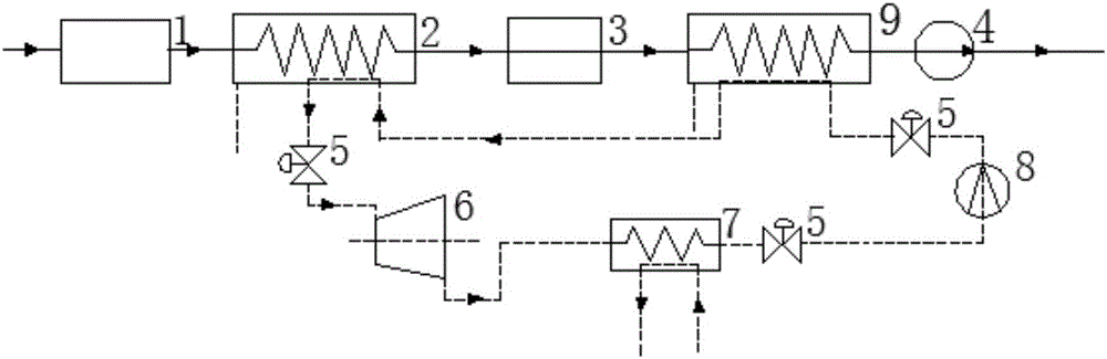 Boiler step energy using system and method