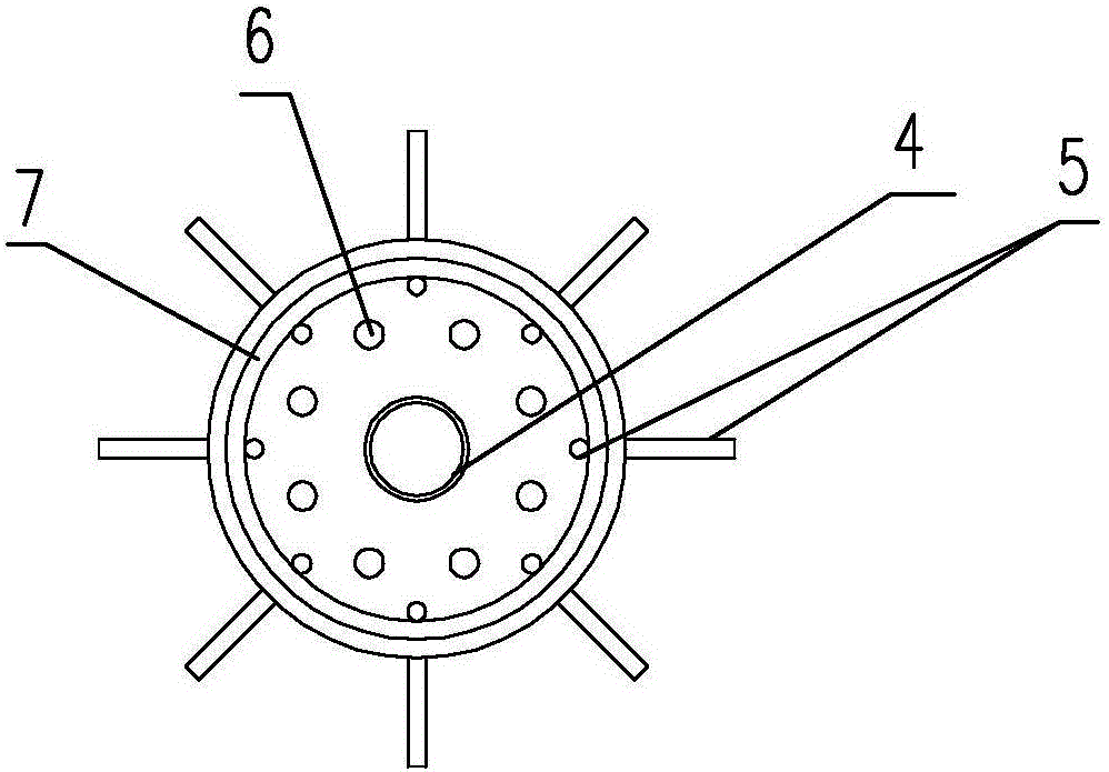 Embedded elastic rubber bearing device and construction method of applying bearing device to connection between prefabricated concrete bridge pier and pile cap