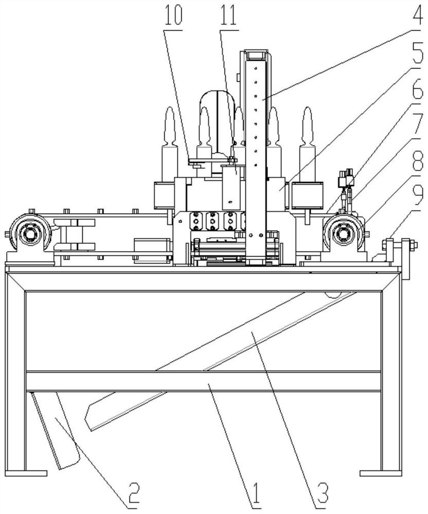 Ampoule bottle liquid preparation device and system