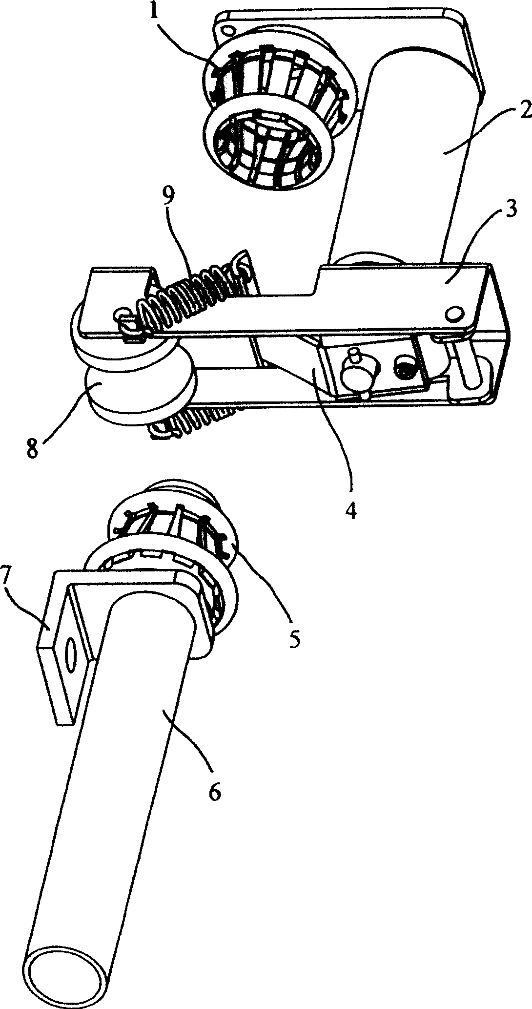 Switch device of parallel connection vacuum arc extinguishing chamber