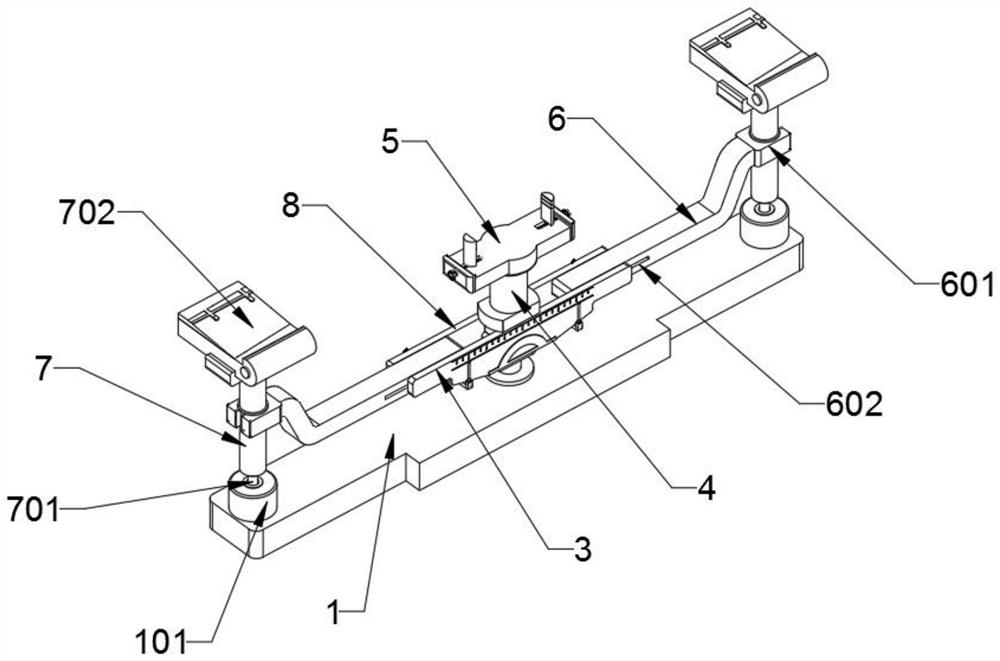 Unmanned aerial vehicle flight angle balancing device