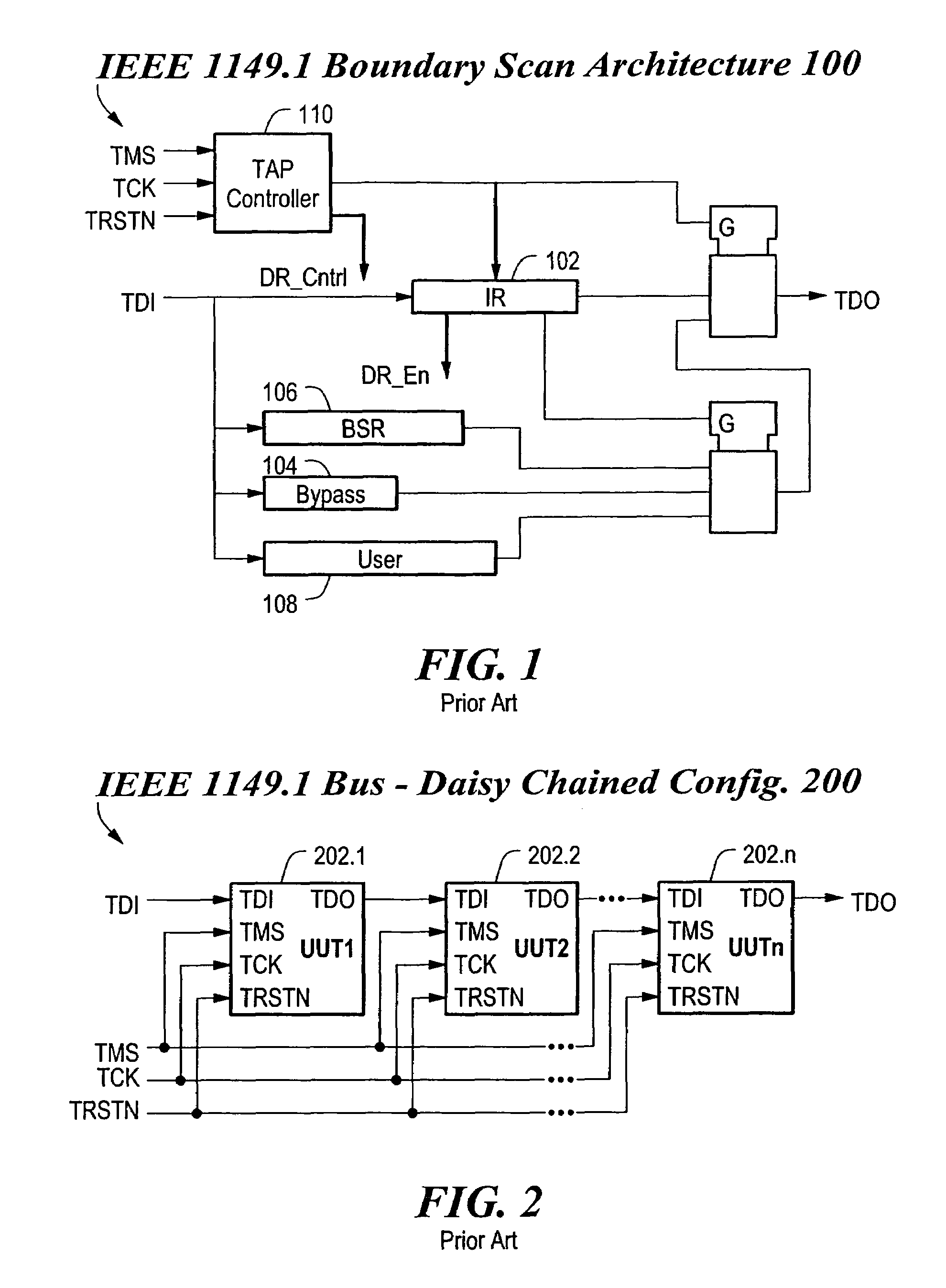 Method and apparatus for optimized parallel testing and access of electronic circuits