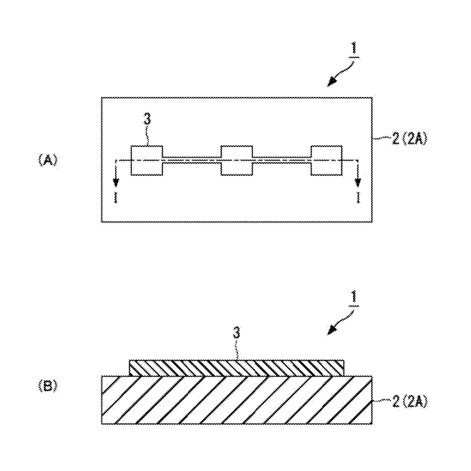Porous structure provided with a pattern that is composed of conductive polymer and method of manufacturing the same