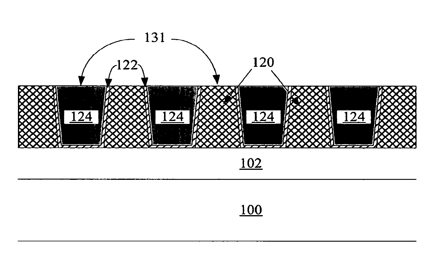 Method for reducing dielectric overetch using a dielectric etch stop at a planar surface