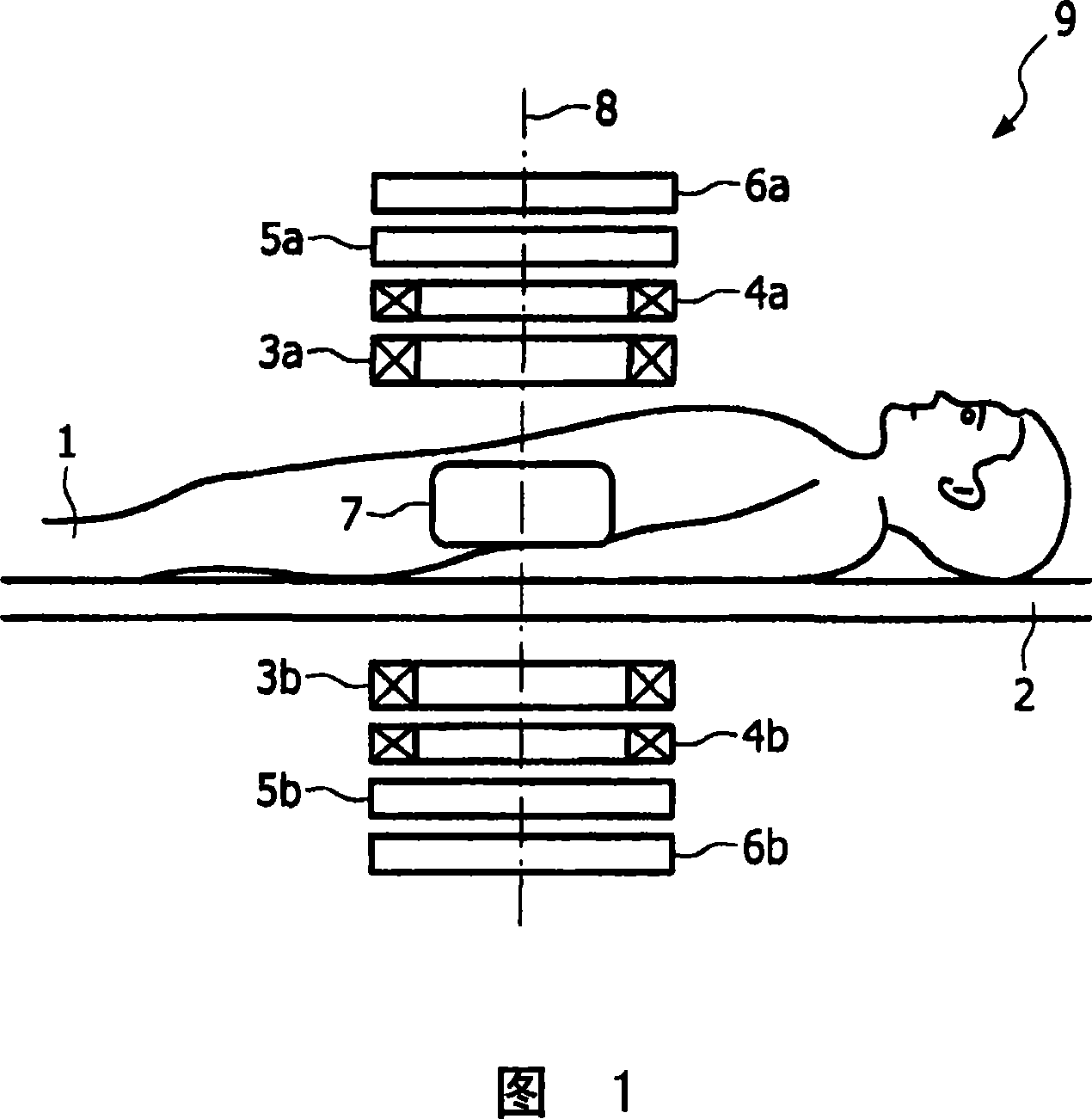 Method of determining a spatial distribution of magnetic particles