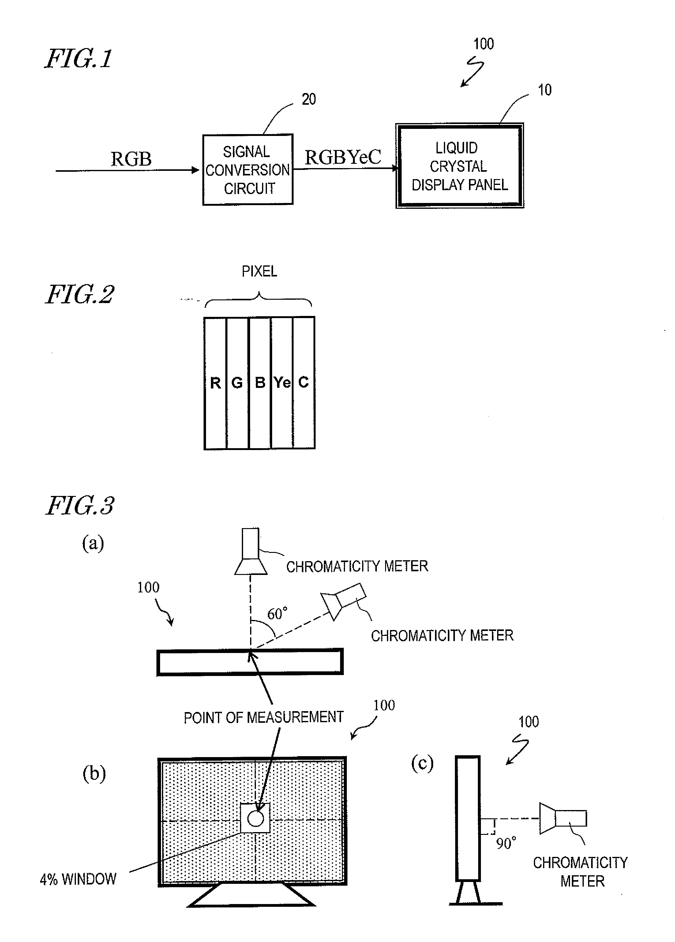 Signal conversion circuit, and multiple primary color liquid crystal display device having the circuit