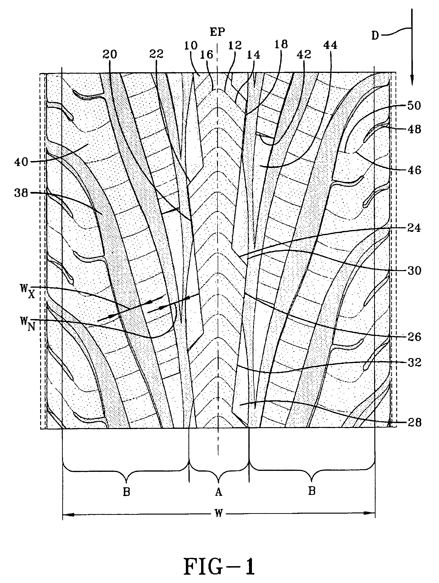 Pneumatic tire having tread with axially adjacent block chamfer and rib chamfer