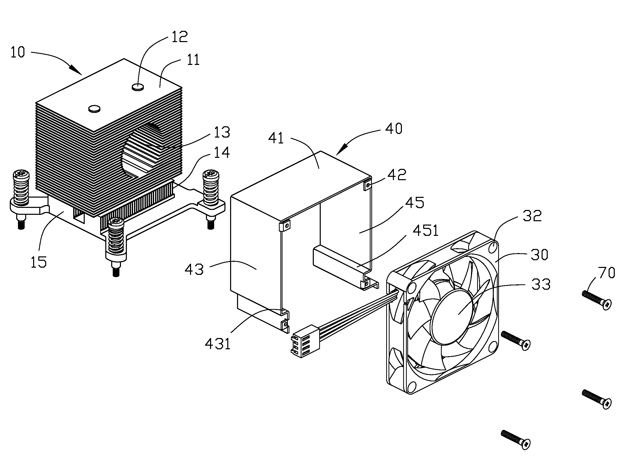 Thermal device for heat generating source