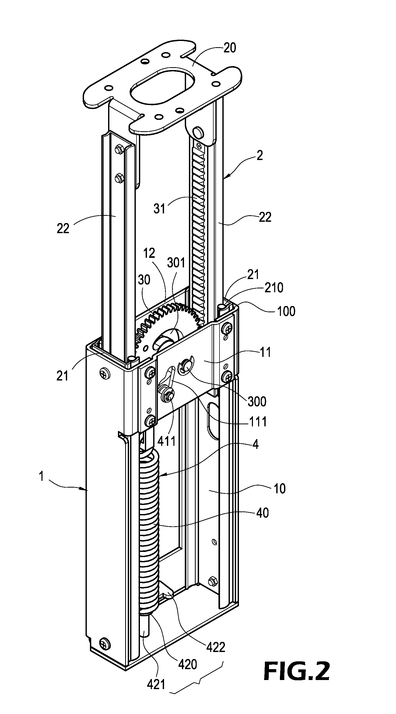 Stepless Adjustable Supporting Device
