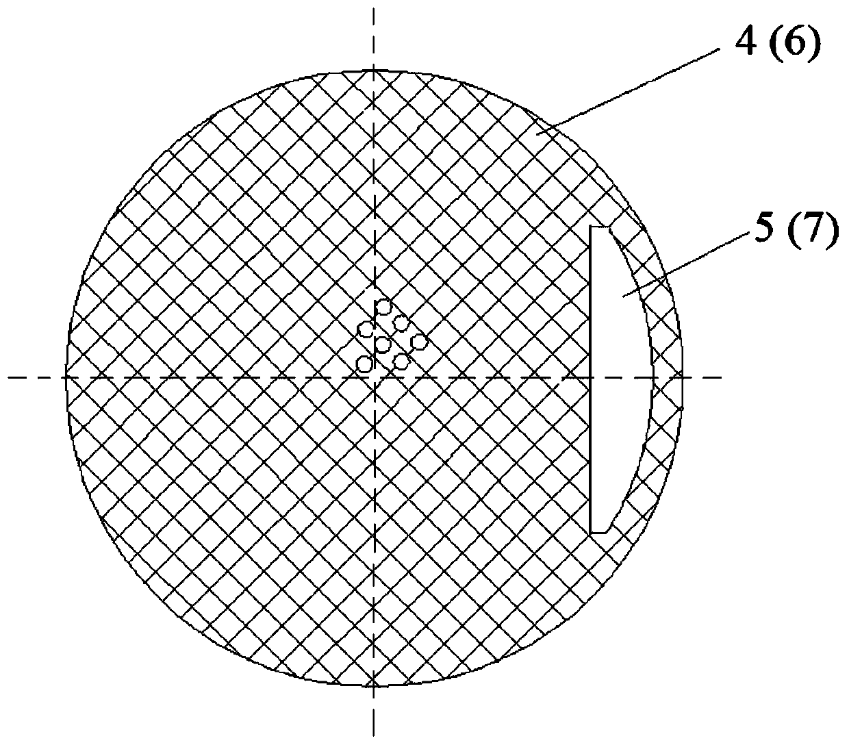 A multi-segment carbonization column with external natural circulation cooling