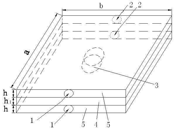 A double-nozzle flat-plate micro-combustion chamber based on hydrocarbon fuel