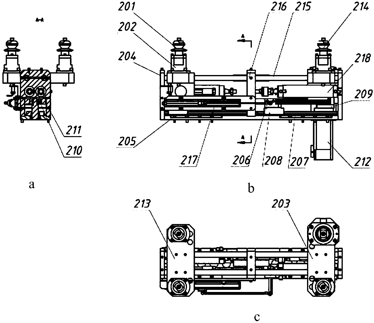 Automatic plug inserting machine for hub valve holes