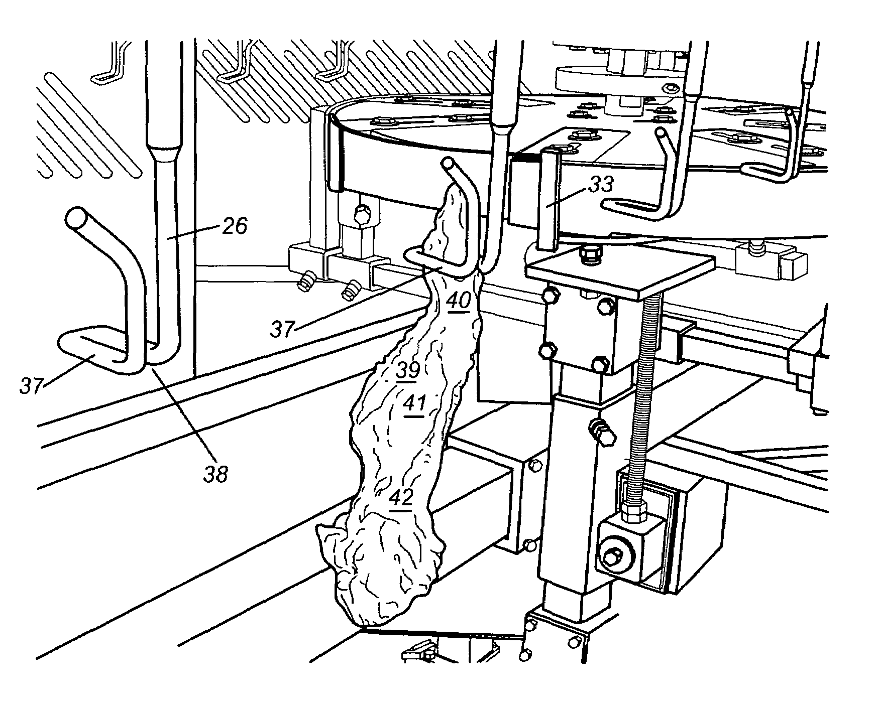 Poultry wing separator and partial deboner